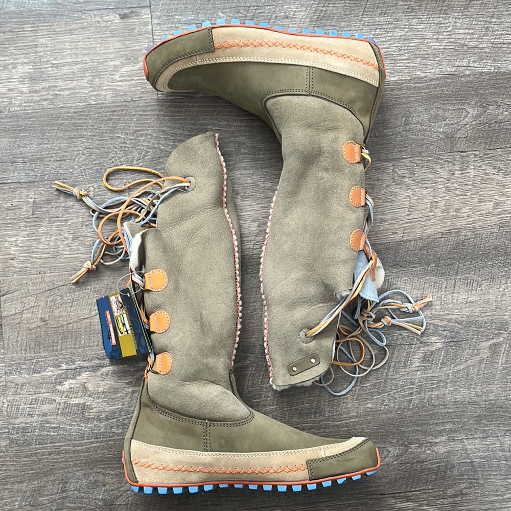 NWT Tecnica Acacia Verde Winter Boots UK Size 4, USA Size 6